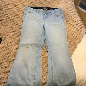 Torrid Bombshell premium stretch flare Jeans size 14R